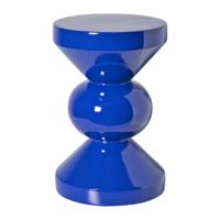 Bijzettafel diabolo - blauw - ø33x50 cm - thumbnail