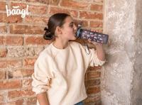 Baagl Panda Drinkfles 500ml - thumbnail