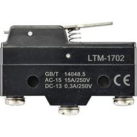 TRU COMPONENTS TC-9201364 Microschakelaar 250 V/AC 15 A 1x aan/(aan) Moment 1 stuk(s) - thumbnail