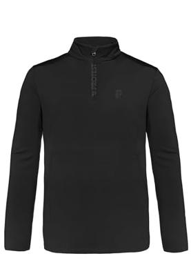 Protest Rewill 1/4 Zip Pully Heren True Black S Protest Rewill 1/4 Zip Pully Heren True Black S