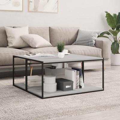 Wandschappen 4 st 80x40x1,5 cm bewerkt hout grijs sonoma eiken Wandschappen 4 st 80x40x1,5 cm bewerkt hout grijs sonoma eiken