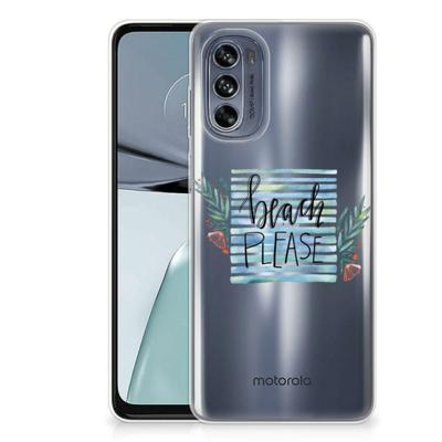 Motorola Moto G62 5G Telefoonhoesje met Naam Boho Beach