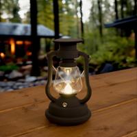 Solar storm windlicht oil op zonne energie kleur zwart - thumbnail