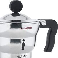 A DI ALESSI - Moka Alessi - Percolator 3kops 9,5cm 0,15l h16,5 - thumbnail
