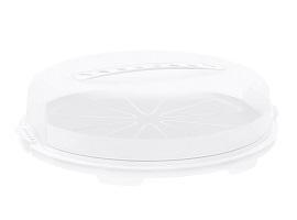 Rotho Fresh Taartdoos 35.5 cm Wit/Transparant