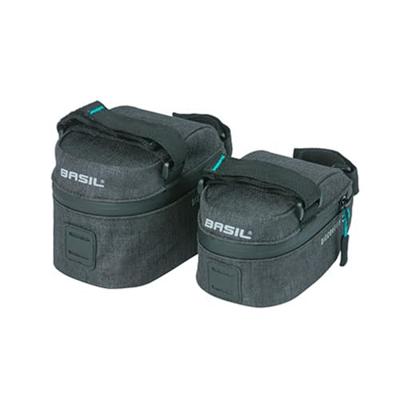 Basil discovery 365d frametas m - sportieve compacte fietstas voor heren/damesfiets - 1.8l - zwart melee Basil discovery 365d frametas m - sportieve compacte fietstas voor heren/damesfiets - 1.8l - zwart melee