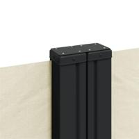 Tuinscherm uittrekbaar 180x600 cm crmekleurig - thumbnail