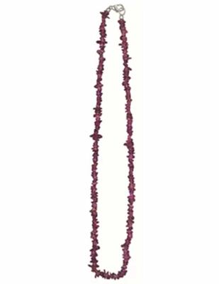 Paarse Toermalijn Splitketting met Splitstenen 5 tot 10 mm Paarse Toermalijn Splitketting met Splitstenen 5 tot 10 mm