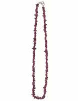 Paarse Toermalijn Splitketting met Splitstenen 5 tot 10 mm - thumbnail