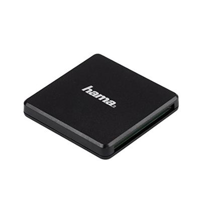 Hama Externe geheugenkaartlezer USB-A 3.2 Gen 1 Zwart Hama Externe geheugenkaartlezer USB-A 3.2 Gen 1 Zwart