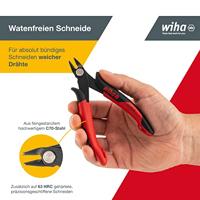 Wiha Z 41 3 03 138mm 26815 Elektronica en fijnmechanica Zijkniptang Zonder facet 138 mm - thumbnail