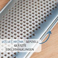 Westmark Technicus-Square Rasp Grof 32 cm Zwart/RVS - thumbnail