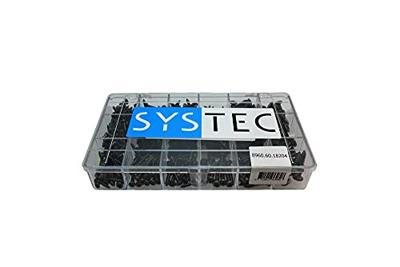 Systec Assortimentsdoos 18-Vaks Plaatschroef Gezwart Din7981 & 7983 - 8960.60.18204 Systec Assortimentsdoos 18-Vaks Plaatschroef Gezwart Din7981 & 7983 - 8960.60.18204