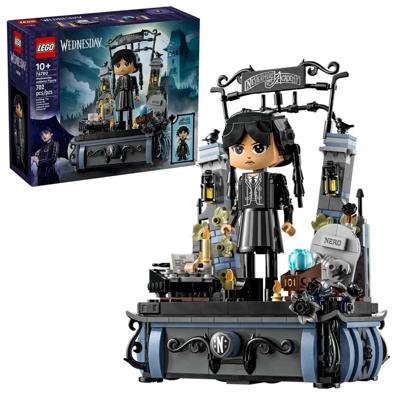 LEGO Woensdag 76780 Woensdag Addams Minifiguur - Verzamelbouwset