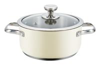 Kookpot met Deksel Haeger PA-18H.006A Beige Ø 18 cm - thumbnail