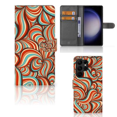 Samsung Galaxy S23 Ultra Hoesje Retro Samsung Galaxy S23 Ultra Hoesje Retro