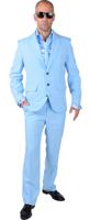 Baby blue kostuum man - thumbnail