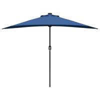 Tuinparasol Azurblauw 294 x 150 x 224 cm Stof - thumbnail
