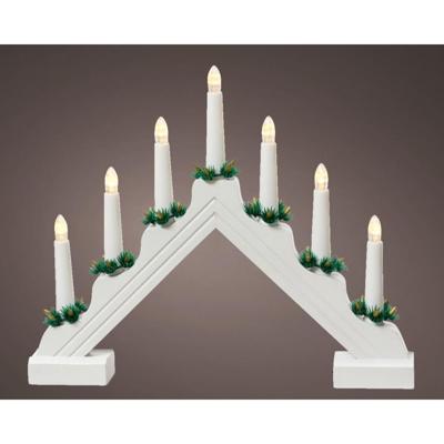 LED raamdecoratie hout op batterij