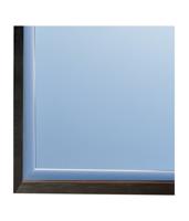 Sanicare Q mirror spiegel met chroom omlijsting 80x70cm - thumbnail