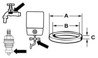 Cornat Dichting Dienstkraan 3/4 24Mm (2St) - TEC380217 - thumbnail