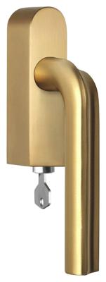 Formani David Rockwell ECLIPSE DR100-DKLOCK-O draaikiepgarnituur afsluitbaar rechtsdraaiend - PVD mat goud