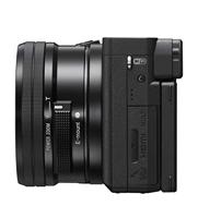 Sony Alpha 6400 E-Mount Systeemcamera, 24 Megapixels, 4K Video, 180° Klapscherm, 0.02 Sec. Real-Time Autofocus Met 425 Contrast Af-Punten, Xga Oled-Zoeker, Inclusief L-Kit 16-50 Mm Objectief, Zwart - thumbnail
