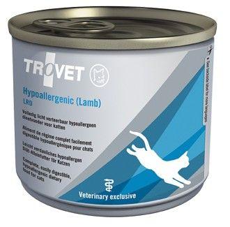 Trovet Hypoallergenic Lam LRD kat natvoer 6x200gr Trovet Hypoallergenic Lam LRD kat natvoer 6x200gr
