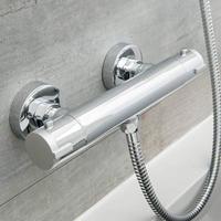 Thermostatische Douchekraan Schutte London Chroom 120mm HOH-afstand - thumbnail