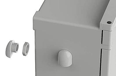 Bopla PS VE XS Polysafe Belüftungselement XS Ventilatie-element (l x b x h) 25 x 28 x 10 mm Glasvezelversterkt polyester Grijs-wit (RAL 7035) 2 stuk(s)