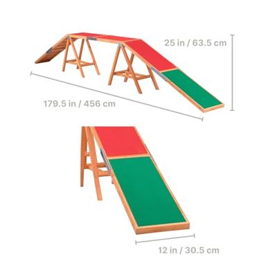 TRIXIE DOG ACTIVITY AGILITY HONDENLOOP 456X64X30 CM - thumbnail