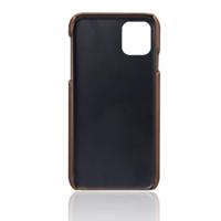Casecentive Leren Wallet back case iPhone 12 Pro Max Brown - thumbnail
