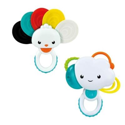 Clementoni Baby Regenboog Pauw Rammelaar