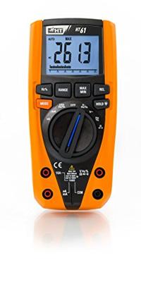 HT Instruments HT61 Multimeter Digitaal CAT III 1000 V, CAT IV 600 V Weergave (counts): 4000 HT Instruments HT61 Multimeter Digitaal CAT III 1000 V, CAT IV 600 V Weergave (counts): 4000