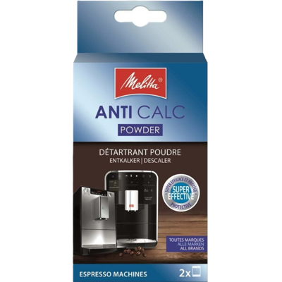 Melitta ontkalker poeder 2x40g Koffie accessoire