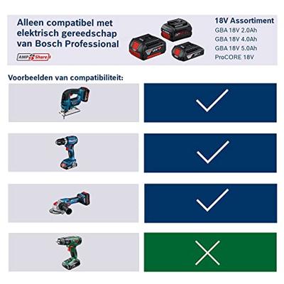 Bosch Professional GBA 18V Accu 5.0Ah AMPShare - 1600A002U5 - thumbnail