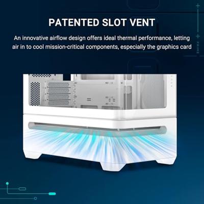 Asus Prime AP202 TG ARGB Wit