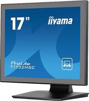 Iiyama ProLite T1732MSC-B1SAG Touchscreen monitor Energielabel: E (A - G) 43.2 cm (17 inch) 1280 x 1024 Pixel 5:4 5 ms HDMI, DisplayPort, VGA, Audio-Line-out - thumbnail