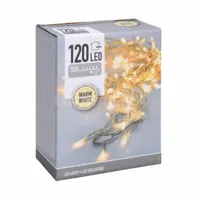 LED lichtsnoer Warm wit Gebloemd 12 m - thumbnail