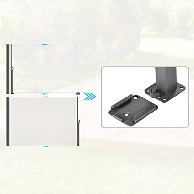 Zijluifel Nosara Creme 180x300cm Uitschuifbaar