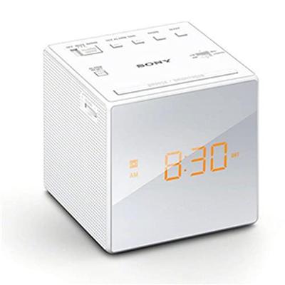 Sony ICF-C1 Wekker radio Wit
