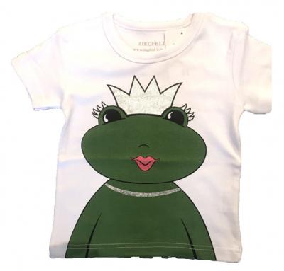 Ziegfeld T-shirt kikker Koningin meisjes katoen Ziegfeld T-shirt kikker Koningin meisjes katoen