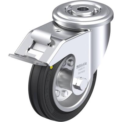 Blickle LER-VE 100R-FI-EL Zwenkwiel met rem Wieldiameter: 100 mm Draagvermogen (max.): 70 kg 1 stuk(s)