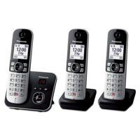 Panasonic KX-TG6863NLB Huistelefoon Zwart - thumbnail
