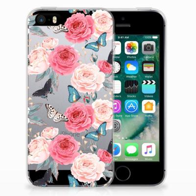 Apple iPhone SE | 5S | TPU Case | Butterfly Roses Apple iPhone SE | 5S | TPU Case | Butterfly Roses