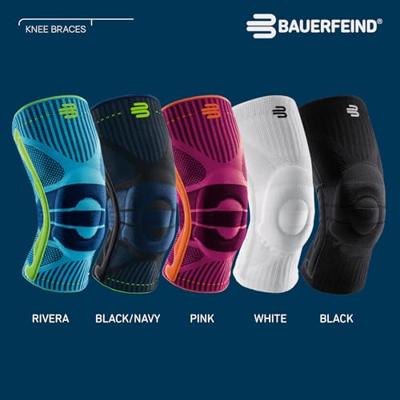 Bauerfeind Sports Knee Support Kniebrace - XL - Universeel - Zwart