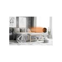 Domo keramische verwarming Turbo, op stand, zwart - thumbnail