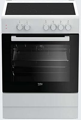 Beko FSM67010GW fornuis Vrijstaand fornuis Electrisch Keramisch Wit A