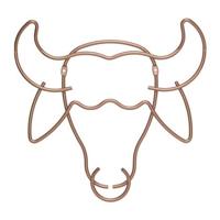 Tomado-Metaltex Tomado metaltex kapstok safari buffalo meerdere jassen sterke kwaliteit inclusief bevestigingsmateriaal - thumbnail