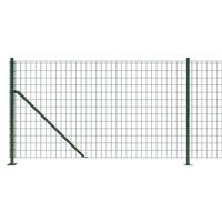 Draadgaashek met flens 0,8x25 m groen - thumbnail